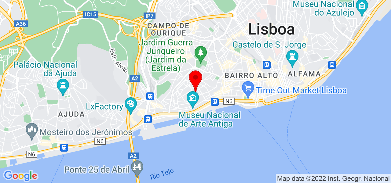 Tania - Lisboa - Lisboa - Mapa