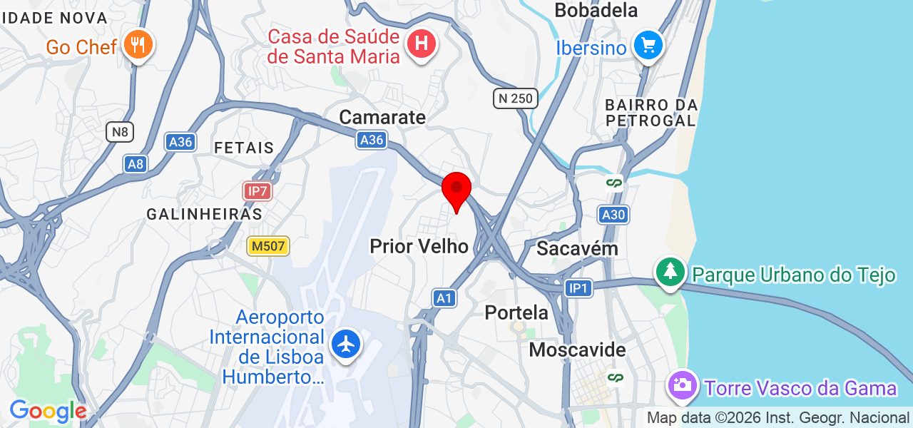 Manuel Sousa - Lisboa - Loures - Karte