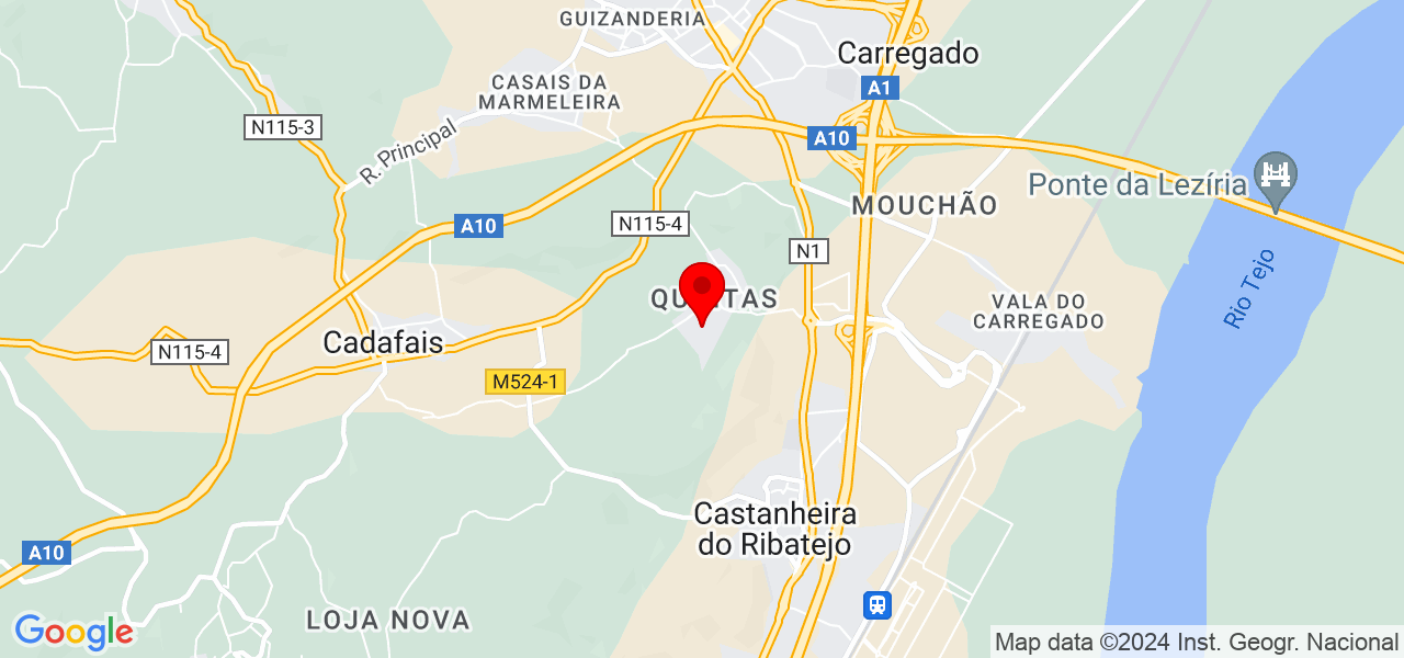 Ana Neves - Lisboa - Vila Franca de Xira - Mapa