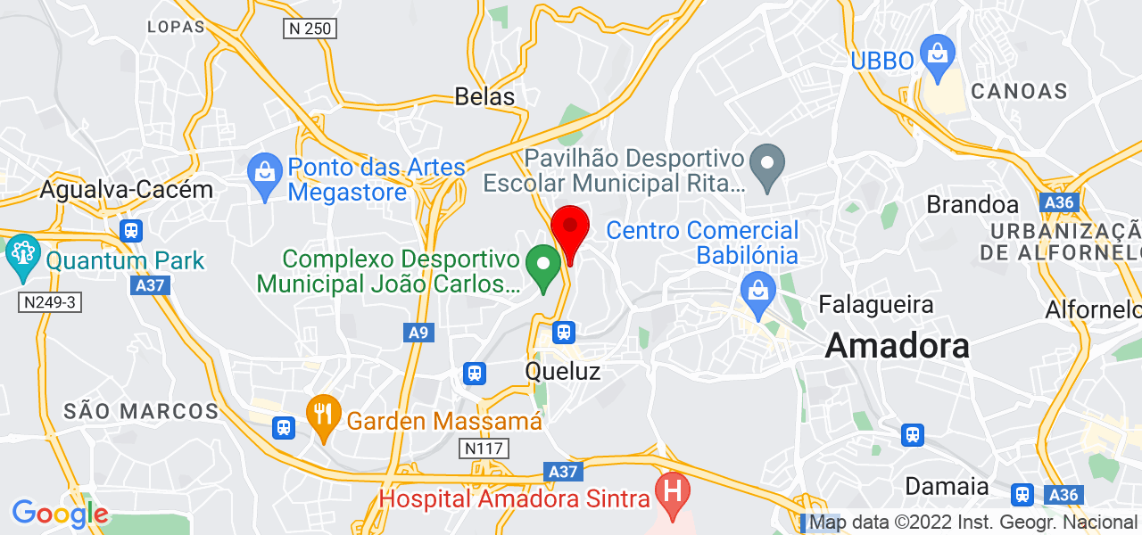 Helena - Lisboa - Sintra - Mapa