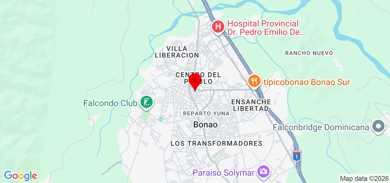 Multi servicios sofia - Monseñor Nouel - Bonao - Map