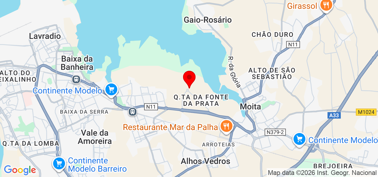 João Sousa - Setúbal - Moita - Mapa
