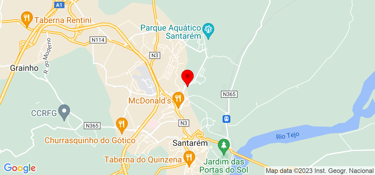 Pedro Cardoso - Santarém - Santarém - Mapa
