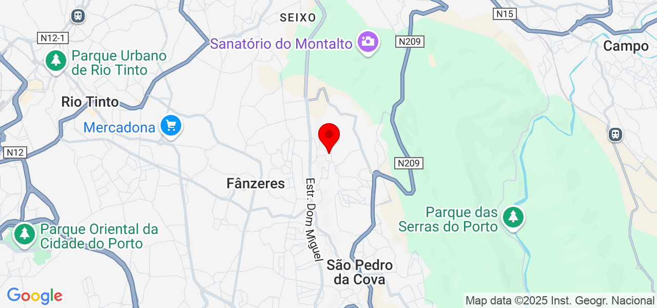 maiara figur - Porto - Gondomar - Mapa