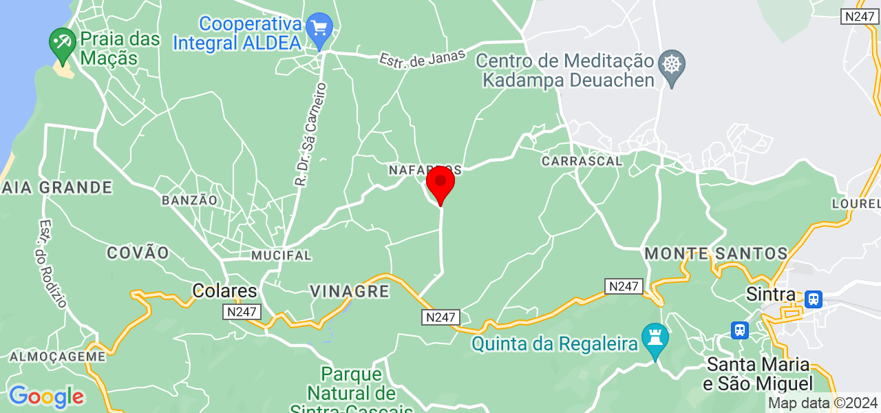 Hydro Limpa - Lisboa - Sintra - Carte