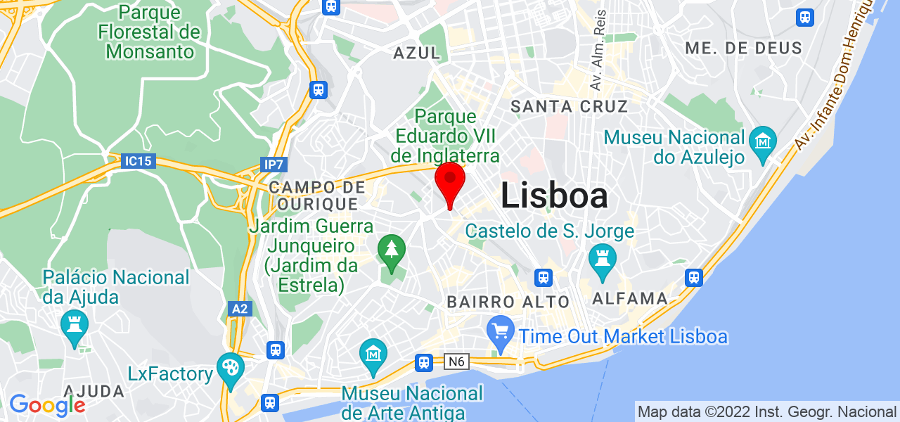 TopoClean - Lisboa - Lisboa - Carte