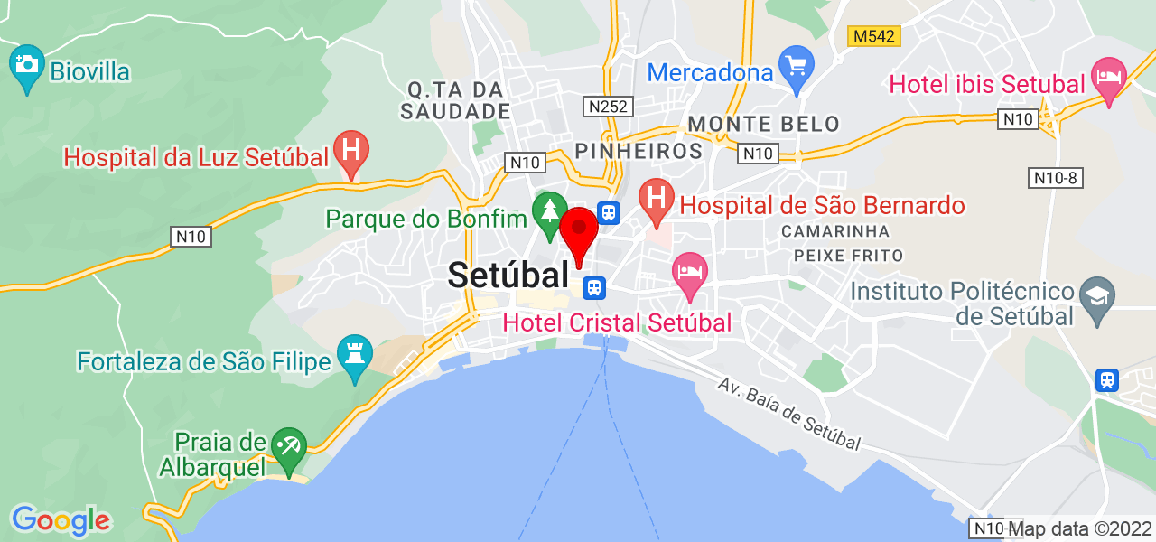 Matheus Fraga - Setúbal - Setúbal - Mapa