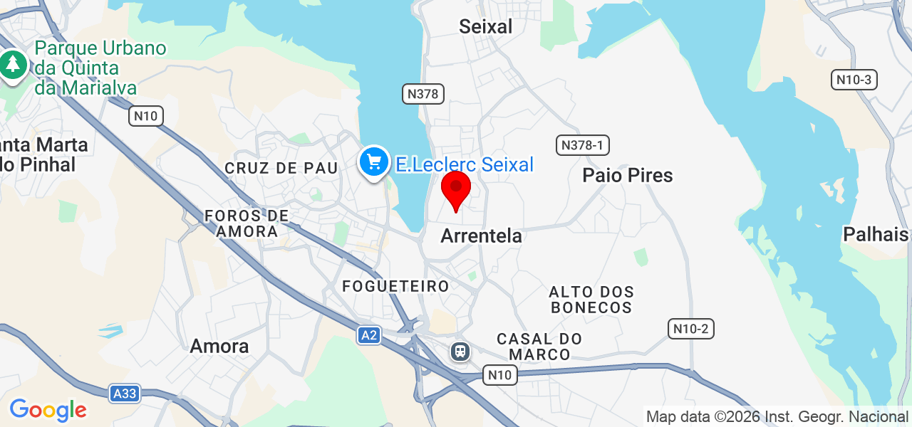 Robson - Setúbal - Seixal - Map