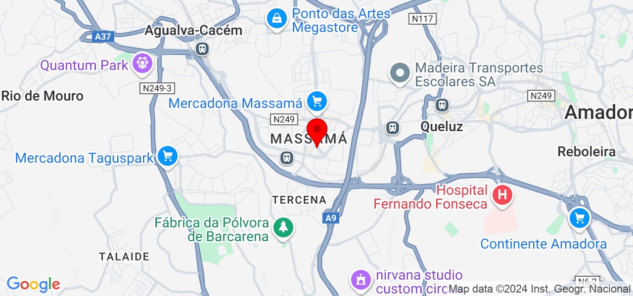 Luísa Almeida - Lisboa - Sintra - Map