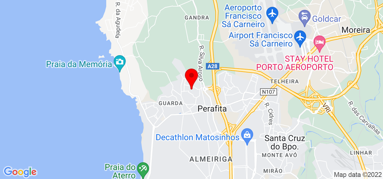 Ivo pereira - Porto - Matosinhos - Mapa
