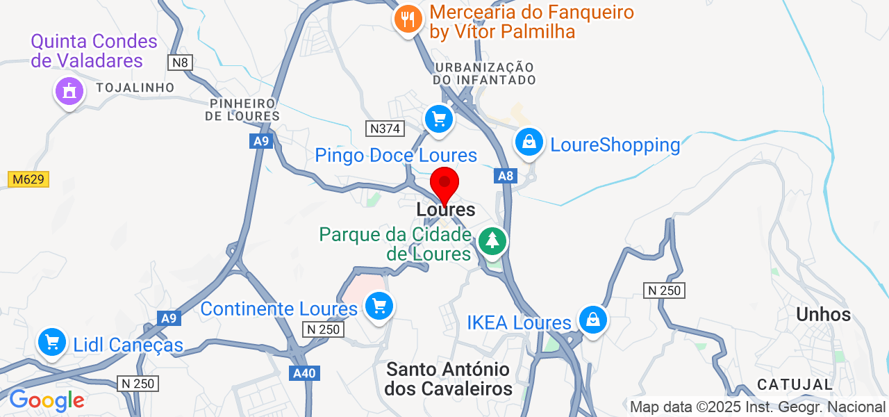 Jennyfer Castillo - Lisboa - Loures - Map