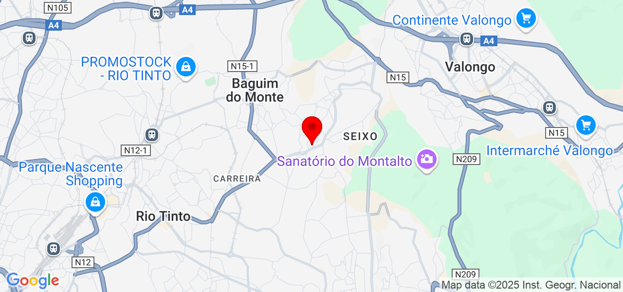 Patas e jovens - Porto - Gondomar - Carte