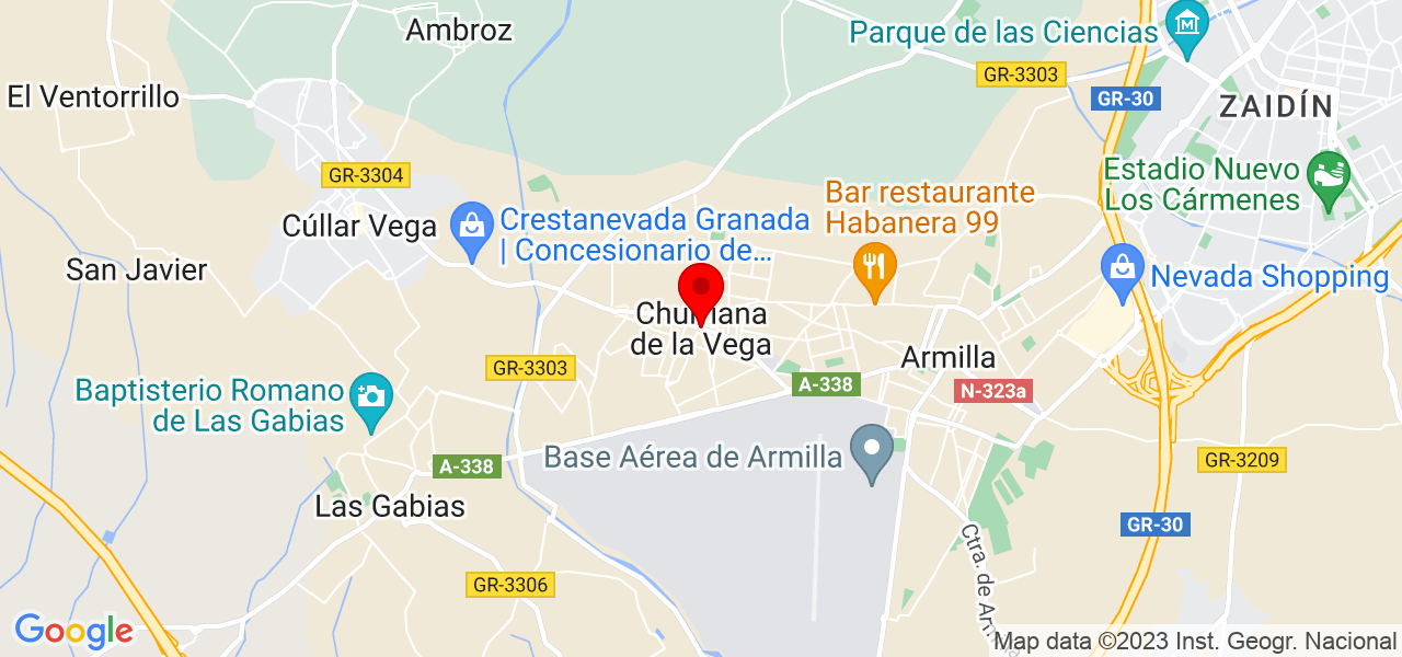 Area.92 - Andalucía - Churriana de la Vega - Mapa