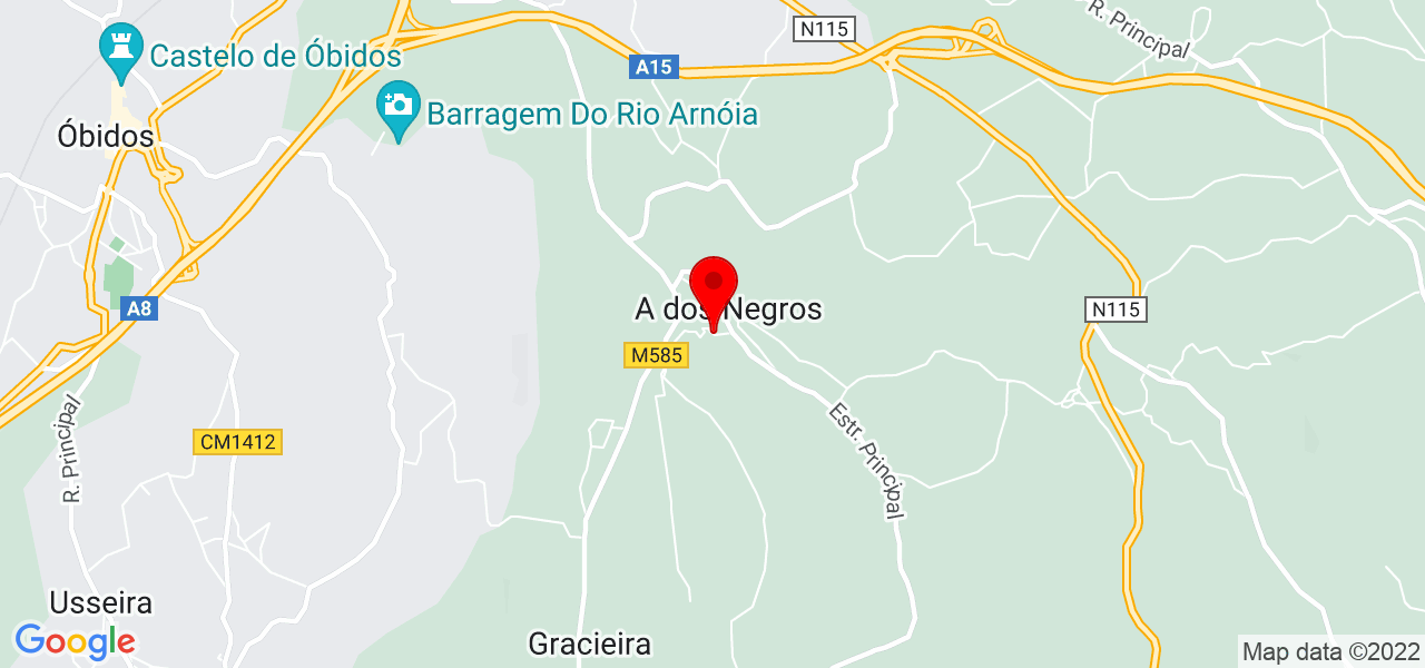 Nuno Ferreira - Leiria - Óbidos - Mapa