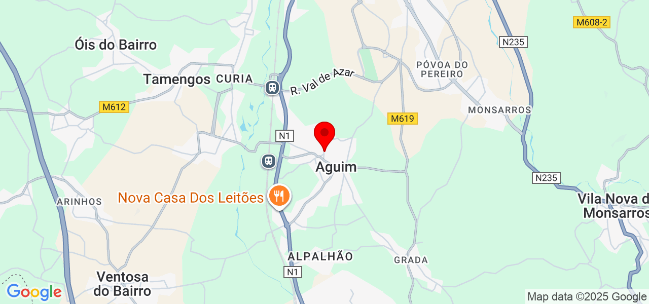 Nuno Dias - Aveiro - Anadia - Karte