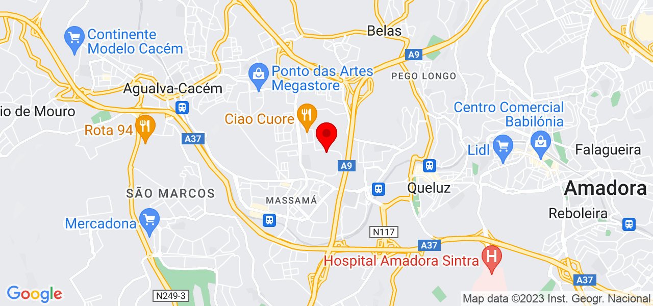 F&aacute;bio Oliveira - Lisboa - Sintra - Mapa