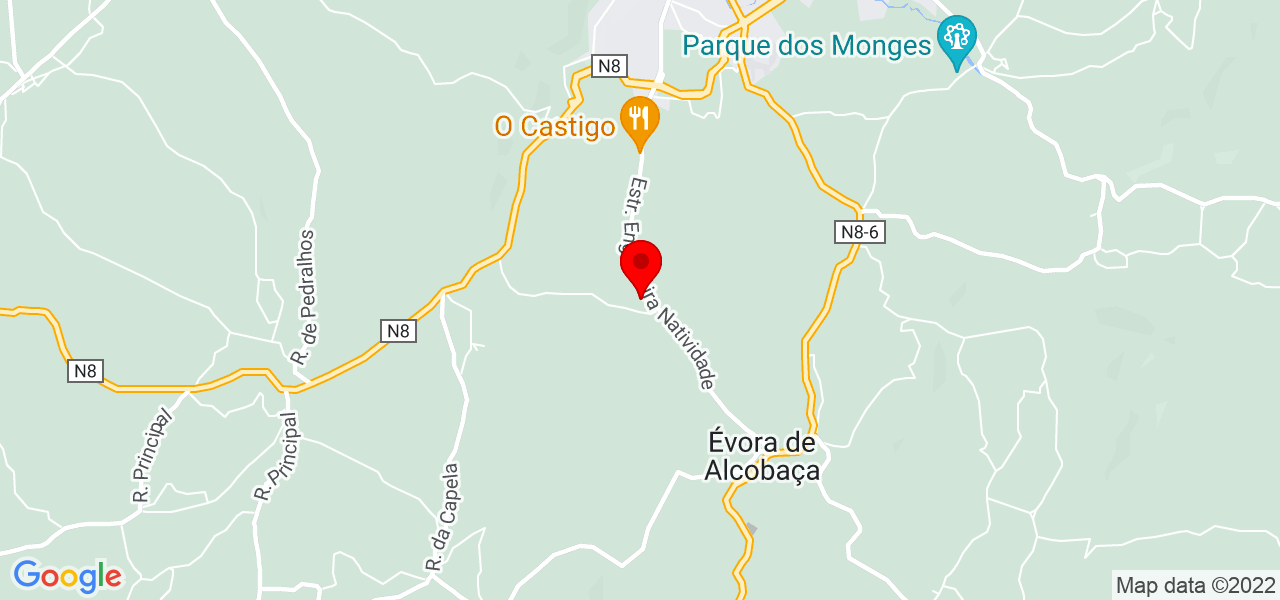 F&aacute;bio Ribeiro - Leiria - Alcobaça - Mapa