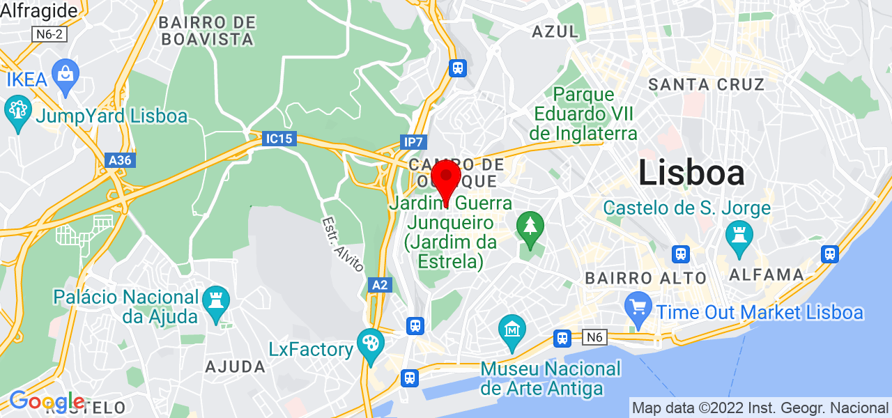 Fit For Comfort - Hugo Ribeiro - Lisboa - Lisboa - Mapa