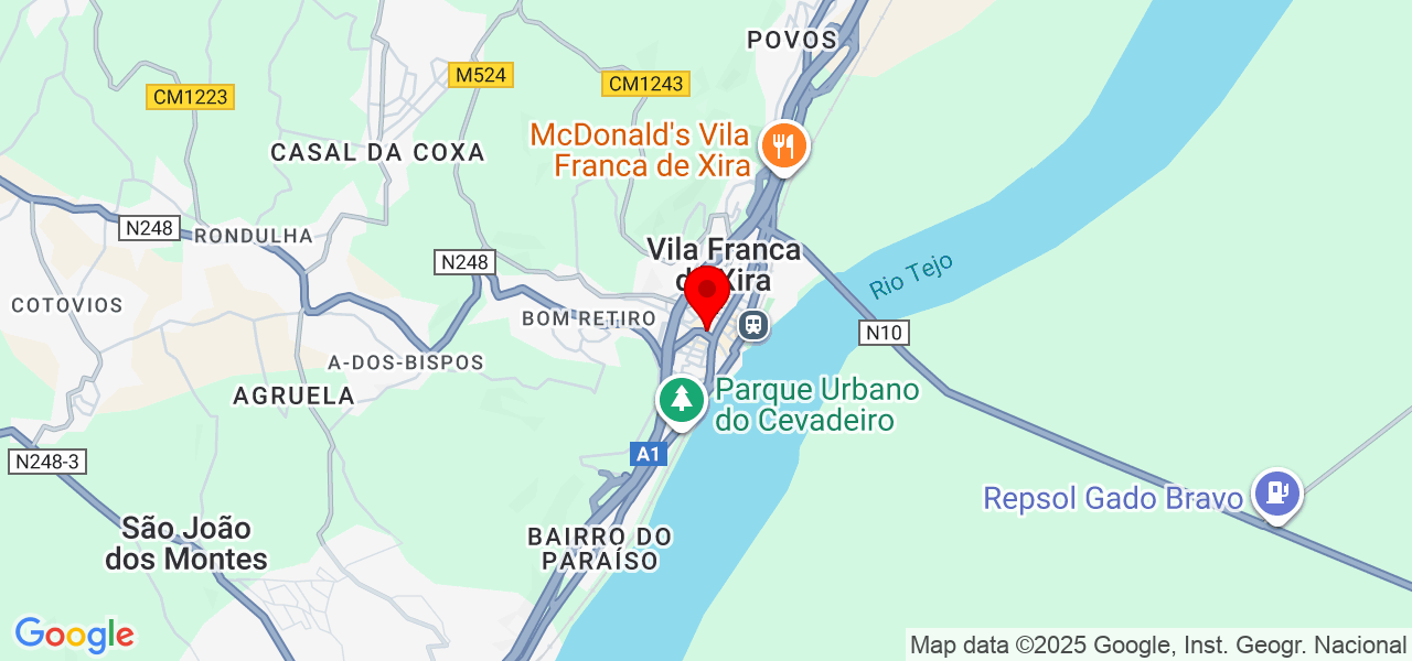 Bizarre Mood Services - Lisboa - Vila Franca de Xira - Mapa
