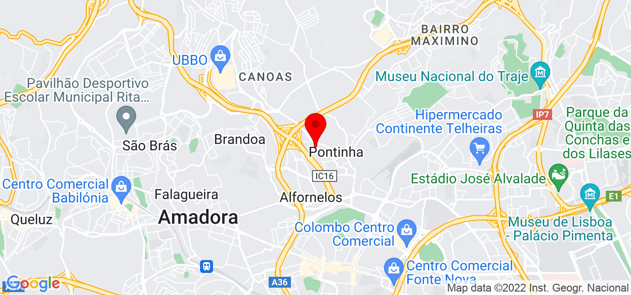 MendesRepara - Lisboa - Odivelas - Mapa