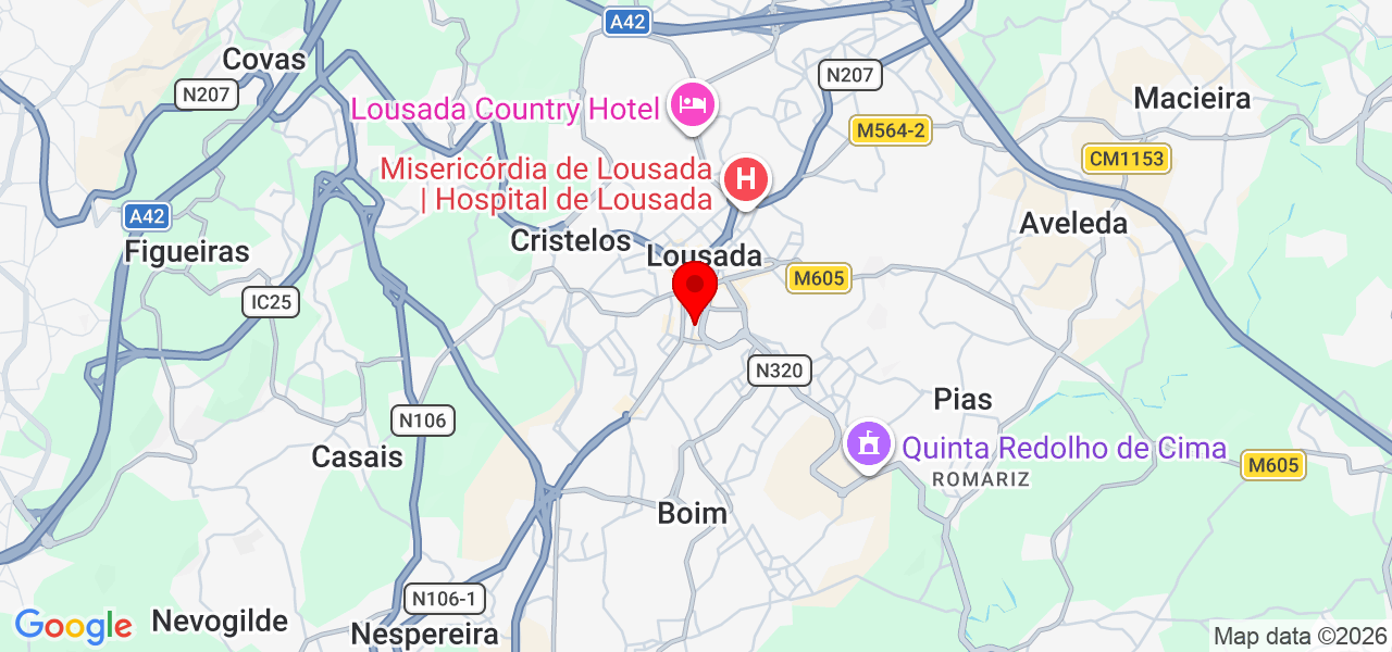 AM Pinturas & Acabamentos - Porto - Lousada - Map