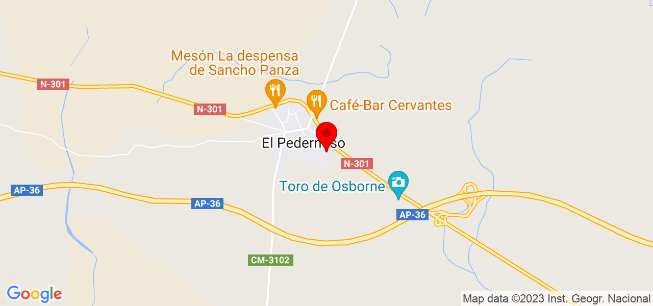 SONIGARVI - Castilla-La Mancha - El Pedernoso - Mapa