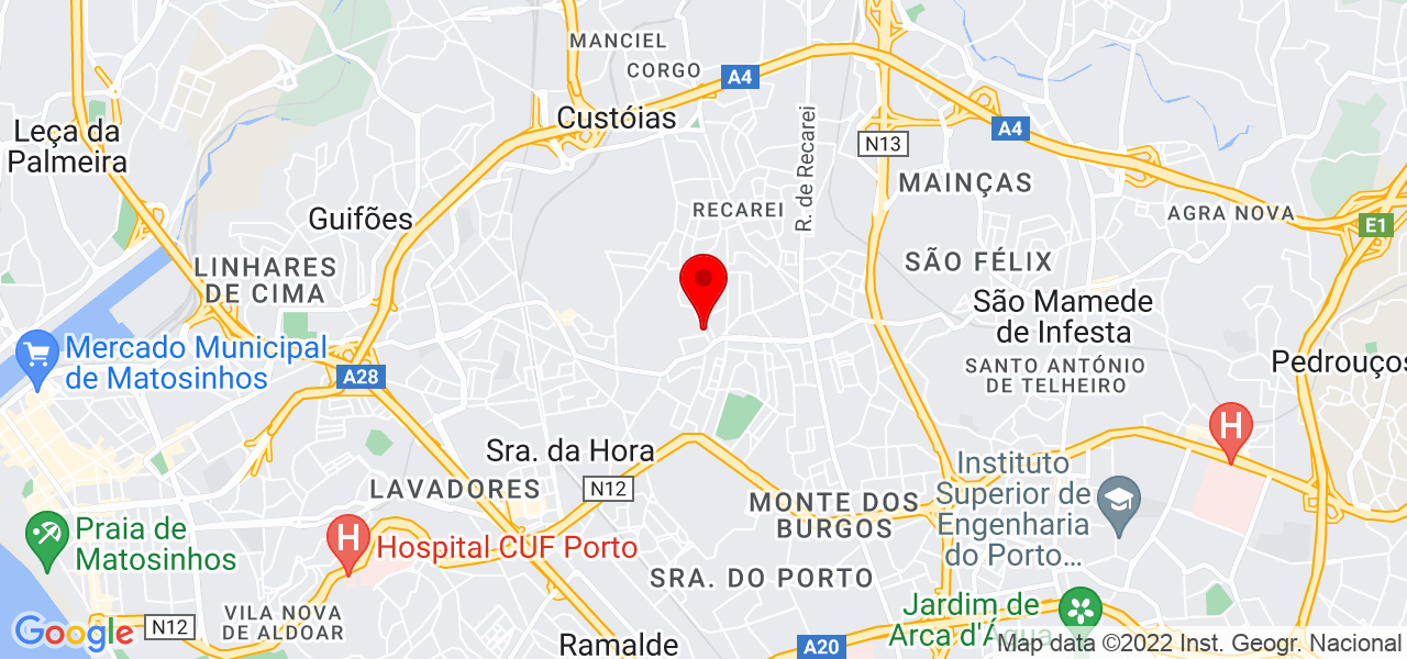 Liliana Silva - Porto - Matosinhos - Mapa