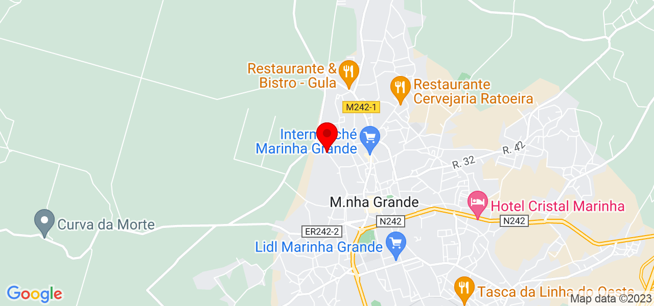 Beatriz - Leiria - Marinha Grande - Mapa