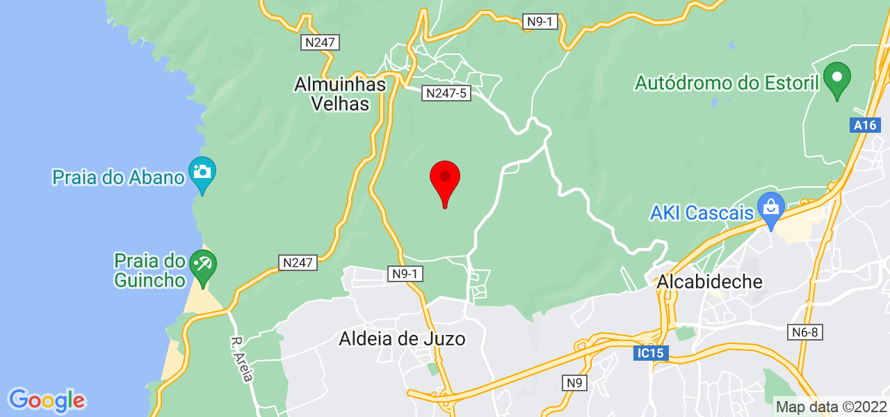 ATV MUDAN&Ccedil;AS - Lisboa - Cascais - Mapa