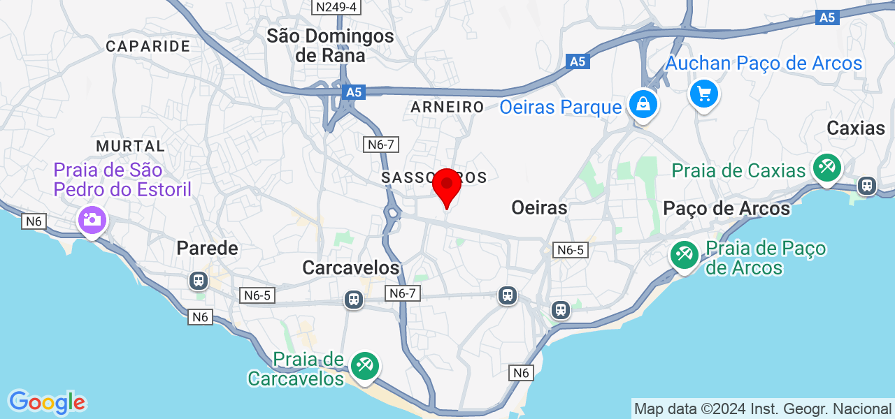 Карина. - Lisboa - Oeiras - Mapa