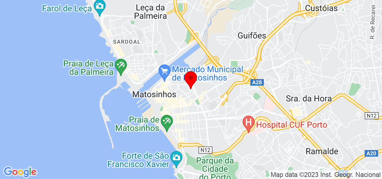 Maria Gomes - Porto - Matosinhos - Mapa