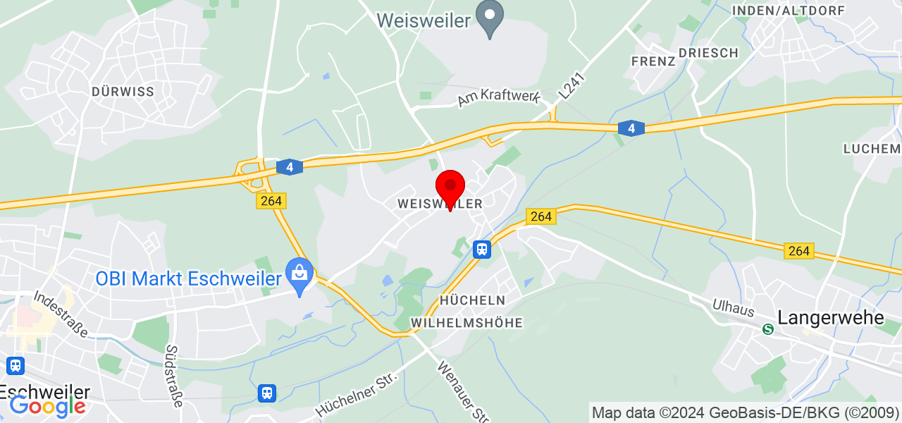 Goldmassage - Nordrhein-Westfalen - Städteregion Aachen - Karte