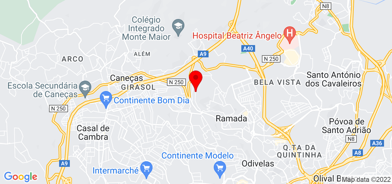 Faz tudo serviço - Lisboa - Odivelas - Karte