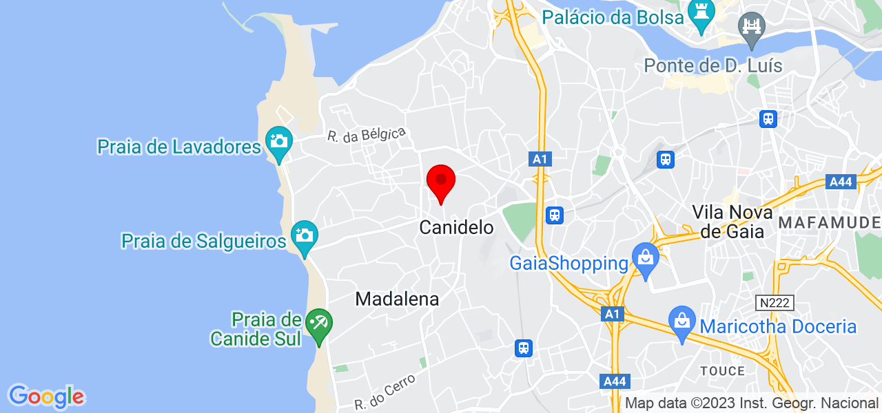DecaPrintX - Porto - Vila Nova de Gaia - Mapa