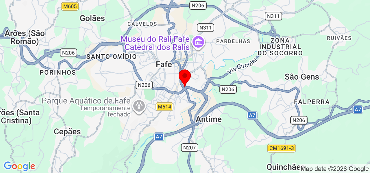 Sérgio Meireles - Braga - Fafe - Carte