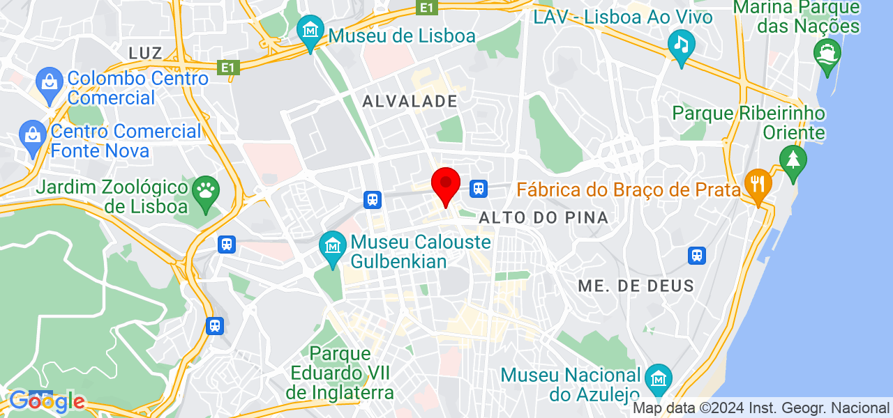 Francisca Pinto - Lisboa - Lisboa - Mapa