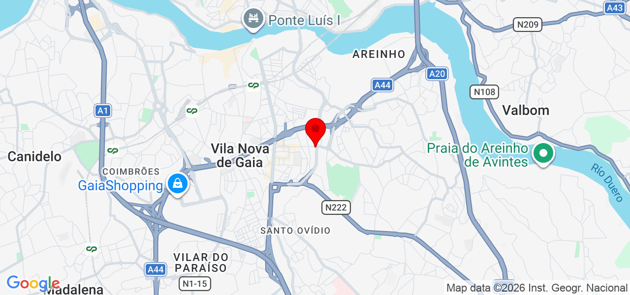 Criação de Sites Lucas Richardson - Porto - Vila Nova de Gaia - Map
