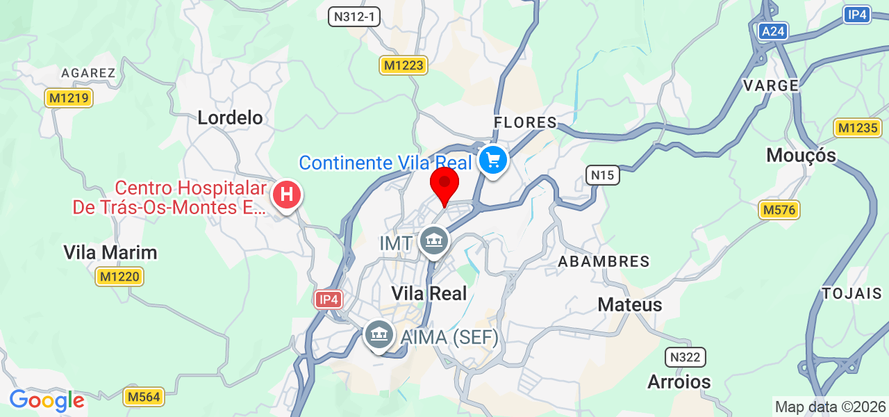 Masobra Vila Real - Vila Real - Vila Real - Mapa