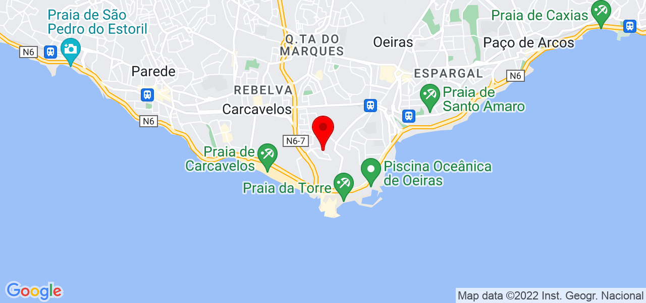 Mimos & Cãopanhia - Lisboa - Cascais - Mapa
