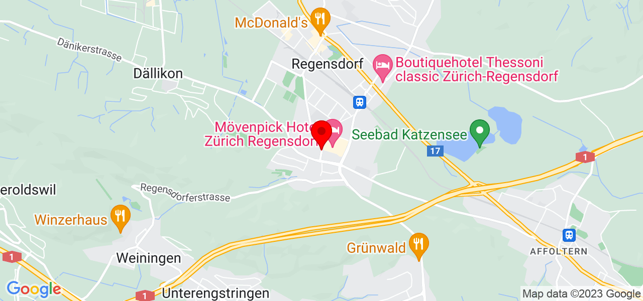 Selfstorage Schweiz - Zürich - Regensdorf - Karte