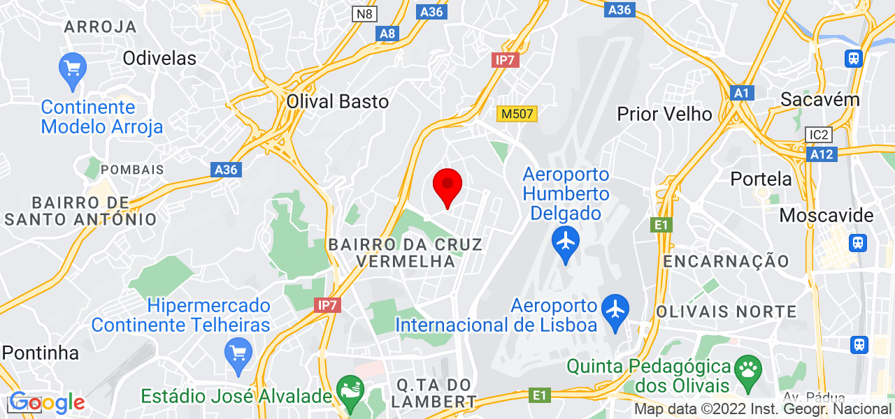 Joana Vitorino - Lisboa - Lisboa - Mapa