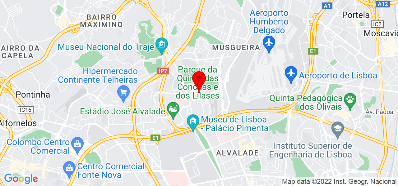 Beatriz Arraiano - Lisboa - Lisboa - Mapa