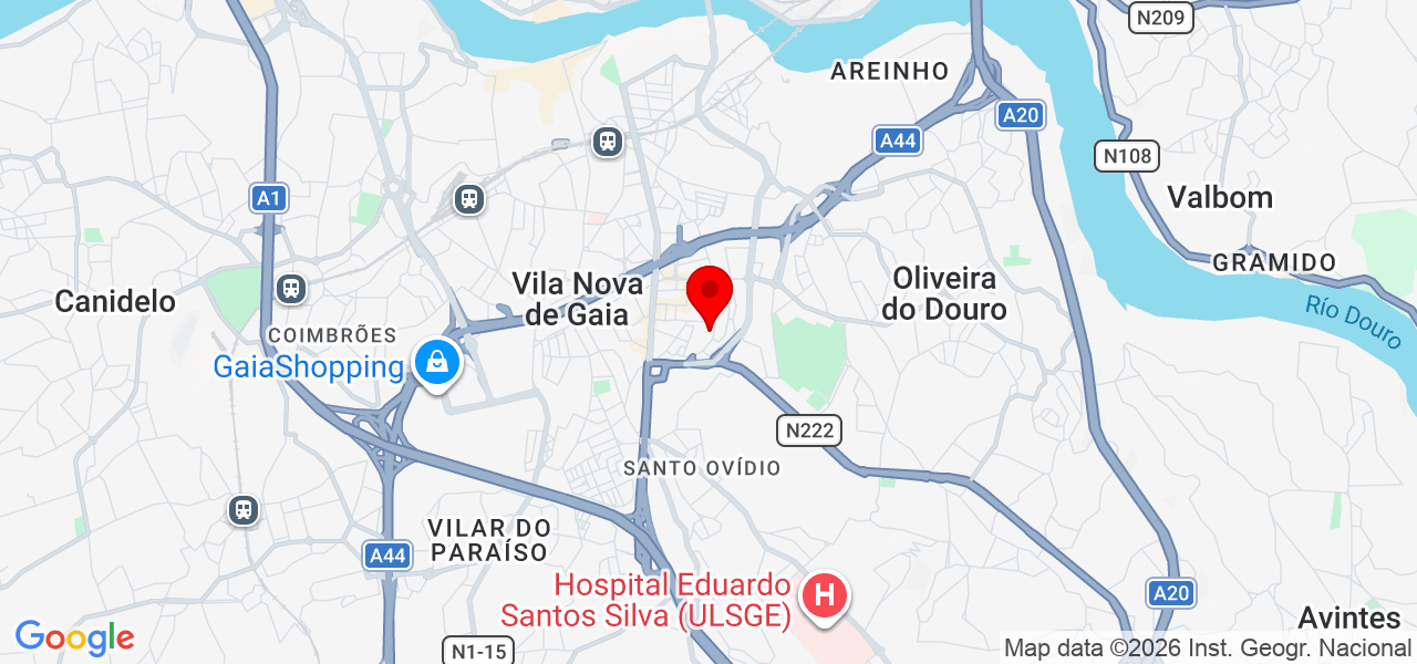 Services Know-How - Porto - Vila Nova de Gaia - Mapa