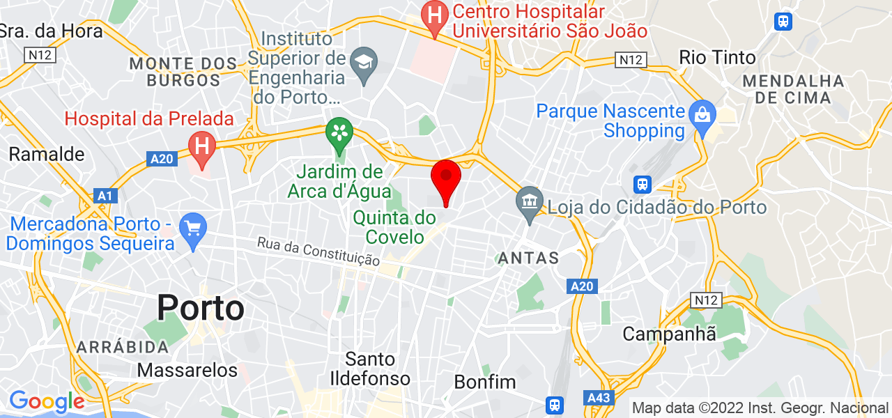 Julia - Porto - Porto - Mapa