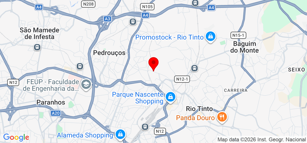 Joílson Amorin - Porto - Gondomar - Mapa