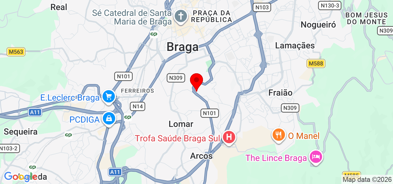Íris Siqueira - Braga - Braga - Carte
