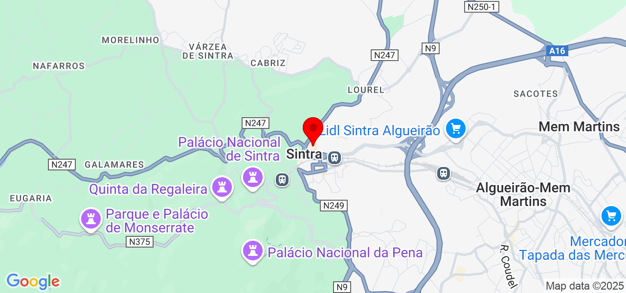 Simetriaplicada - Lisboa - Sintra - Mapa