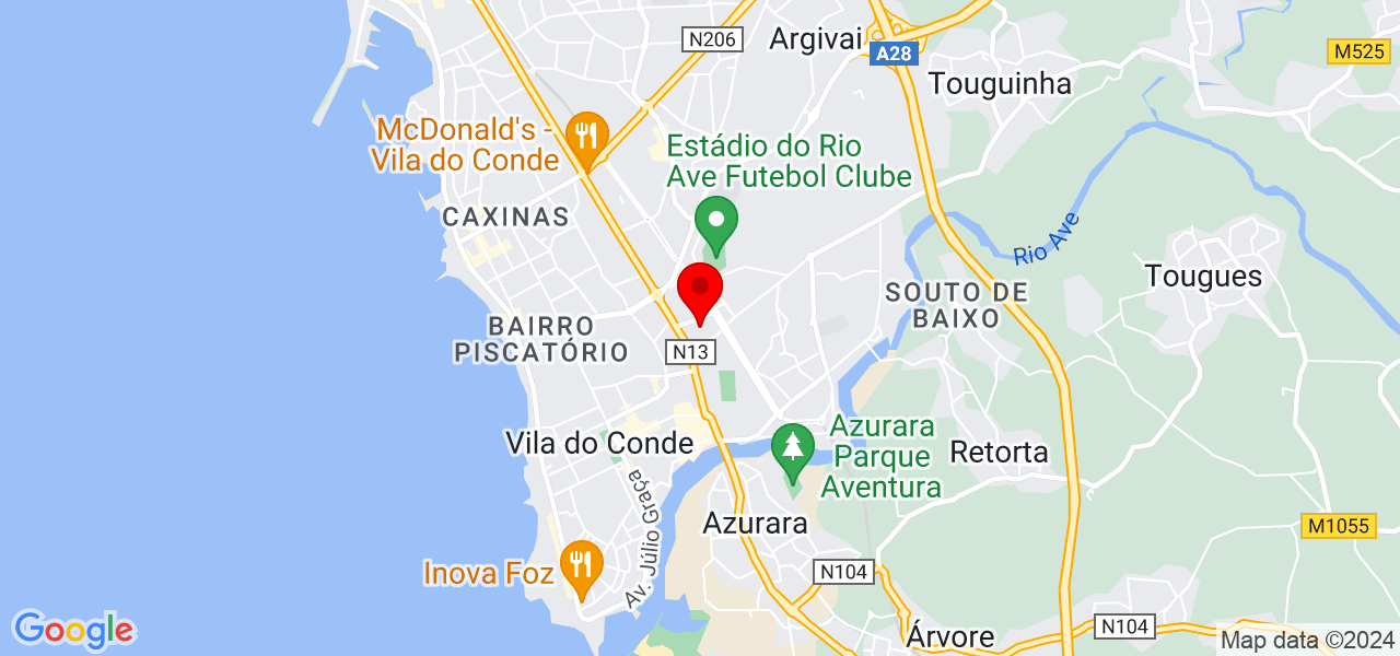 Liana - Porto - Vila do Conde - Mapa