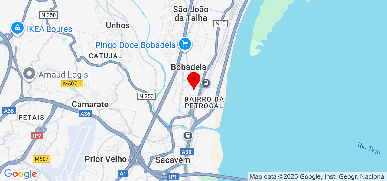 A Engomadoria Do Bairro - Lisboa - Loures - Mapa