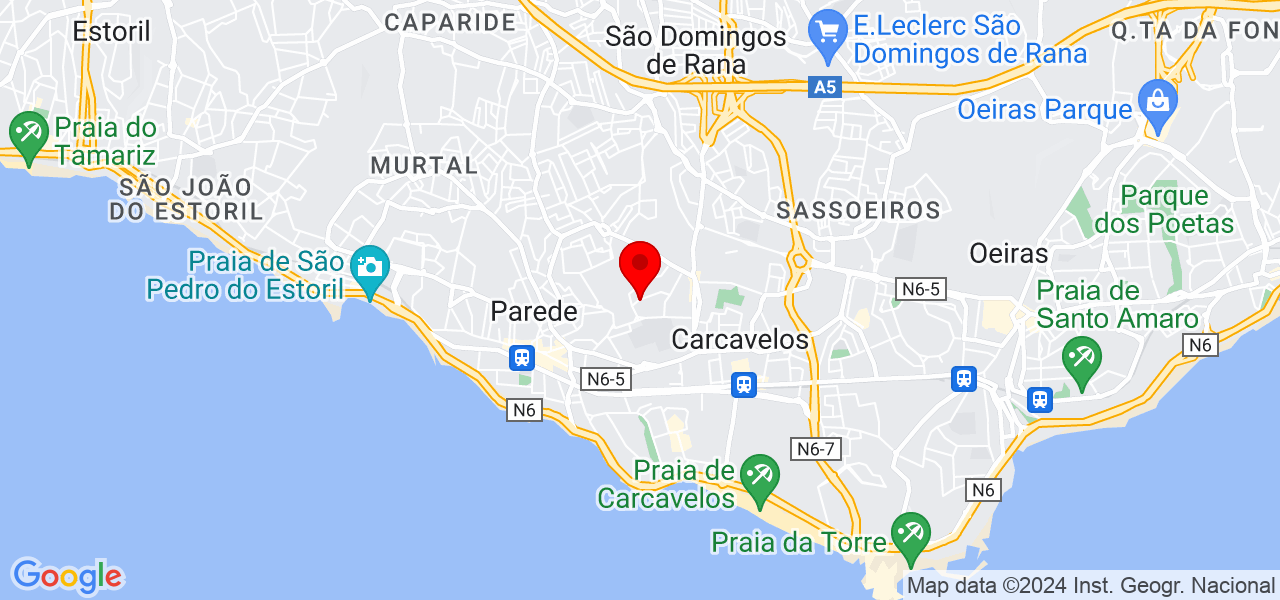 Design Pladur - Lisboa - Cascais - Map